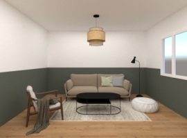 Color zoning sous bassement
